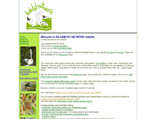 Tablet Screenshot of habitatnetwork.org